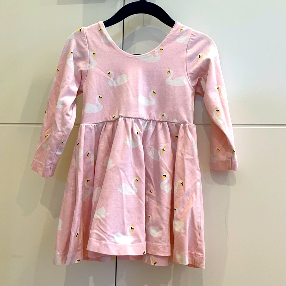 Monica & Andy Swan Dress - Size 2T